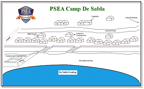 Camp DeSabla Layout (click to enlarge)