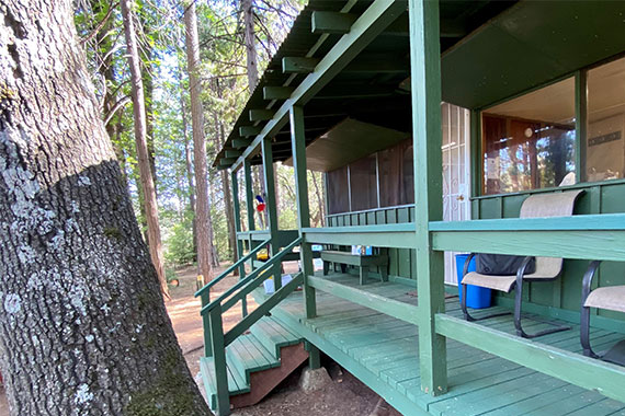 DeSabla Cabin 14 Porch