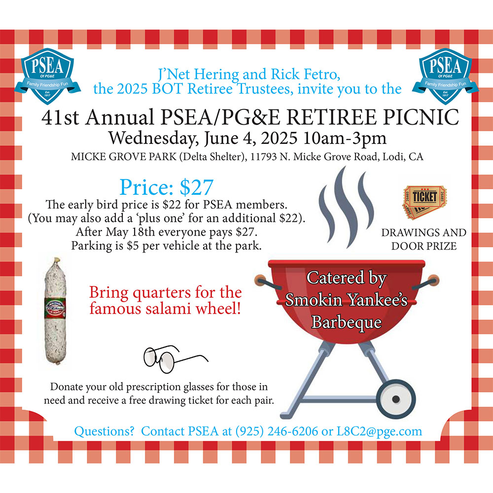 Retiree Picnic Flyer Image