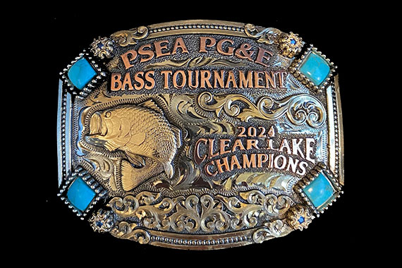 2024 1st place belt buckle