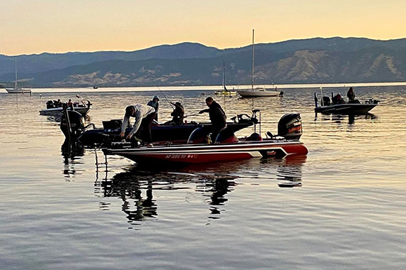 Dawn on Clear Lake